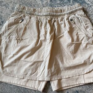 Avia cream Athletic Skirt with Shorts